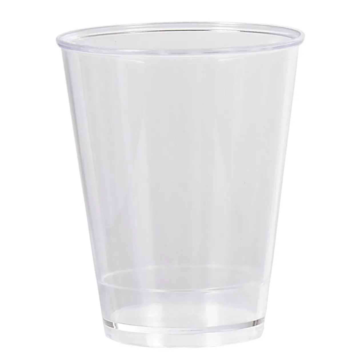 Verrine ronde haute en plastique réutilisable x10