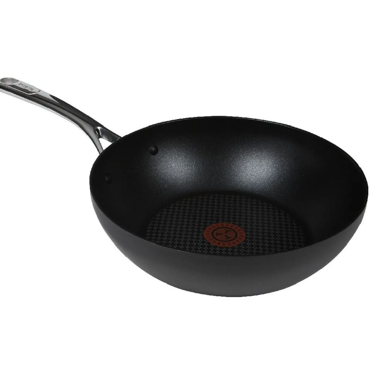 Wok Tefal Reserve Collection tous feux couvercle verre